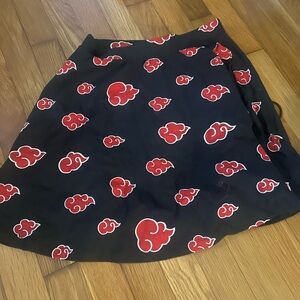 Official Naruto Shippuden Akatsuki Skirt Size S